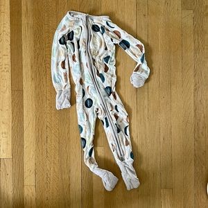 Little sleepies Luna print zippie 6-12 month